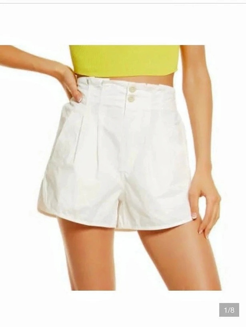 Free People High Rise Relaxed Fit Shorts Size XS